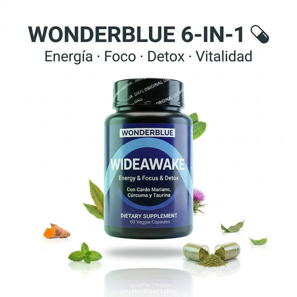 WIDEAWAKE 6 EN 1 | ENERGIA · FOCO · VITALIDAD NATURAL + ENVÍO GRATIS 😉