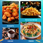 Olla freidora de 1,2L en acero inoxidable 304 alemán, compatible con cocinas de vitrocerámica e inducción + Envío gratis + obsequio gratis