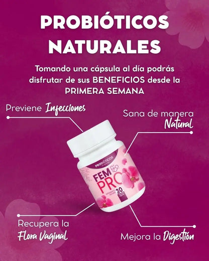 PROBIOTICO FEMPRO NATURAL + ENVIO GRATIS
