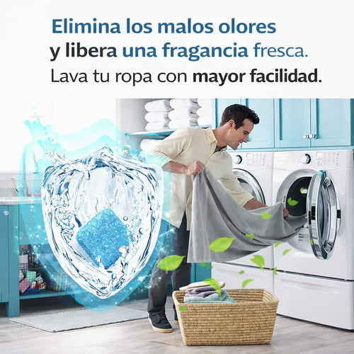 PASTILLAS LIMPIA LAVADORA (PACK x12) + ENVIO GRATIS 🎁