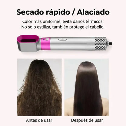 🔥Cepillo 5 en 1 Anti-Frizz Pro ✨ Cabello Perfecto en Minutos🔥