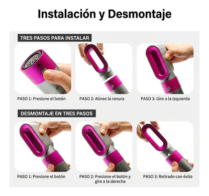 🔥Cepillo 5 en 1 Anti-Frizz Pro ✨ Cabello Perfecto en Minutos🔥