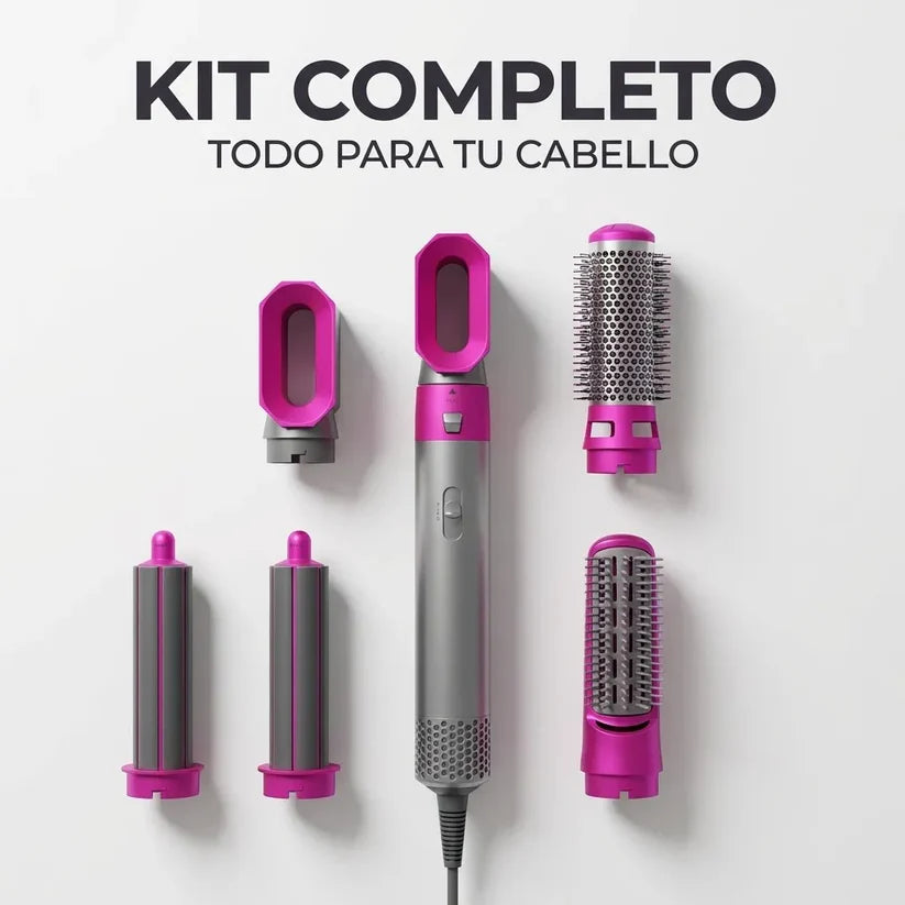 🔥Cepillo 5 en 1 Anti-Frizz Pro ✨ Cabello Perfecto en Minutos🔥