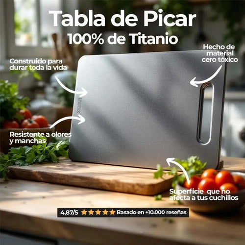 Ultimas Unidades 🎁Tabla de Titanio Para Cortar🎁ENVÍO GRATIS🎁