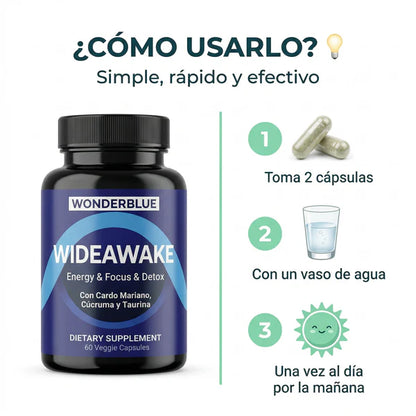 WIDEAWAKE 6 EN 1 | ENERGIA · FOCO · VITALIDAD NATURAL + ENVÍO GRATIS 😉