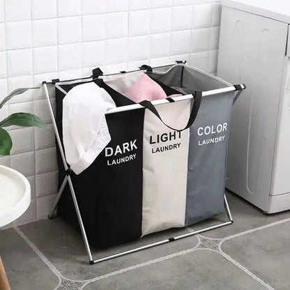 👕ORGANIZADOR DE LAVANDERIA TRIPLE + ENVIO GRATIS 🚚
